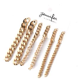 Metal Chain Multi Pairs Of Earring