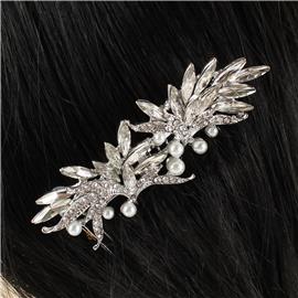 Pearl Crystal Hair Comb