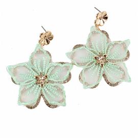 Fashion Flower  Dangle Earring