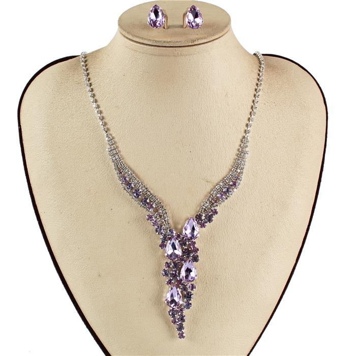 Crystal Necklace Set - D&D Florida Import