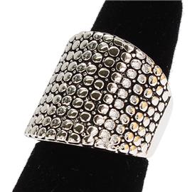 Size 8 Antique Fashion Metal Ring