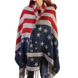 United State Flag Scarf