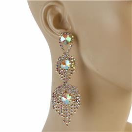 Rhinestones Chandelier Earring