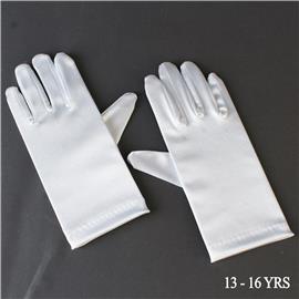 13-16 Yrs Satin Gloves