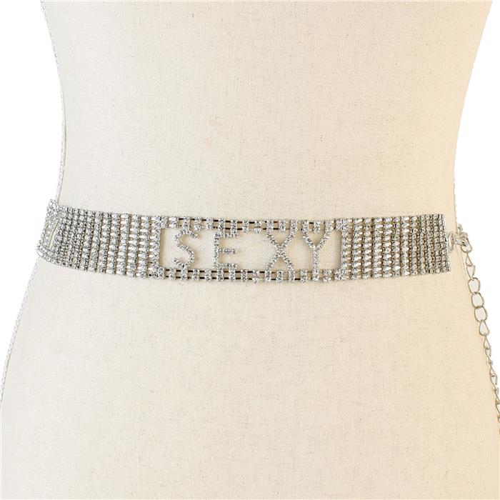 Rhinestone Sexy Belt - D&D Florida Import