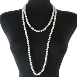 60 INCH Long Pearl Necklace