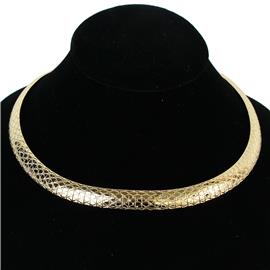 10mm Omega Snake Chain Necklace