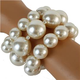 Three Layereds Chunky Bracelet