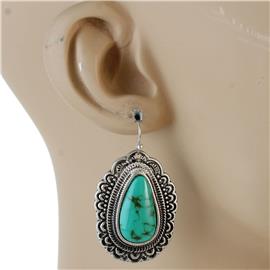 Turquoise Western Earring