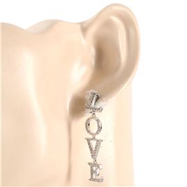 CZ LOVE Earring