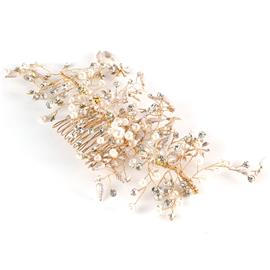 Beads Pearl Hair Comb