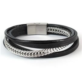 Stainless Steel Multilayered Bracelet