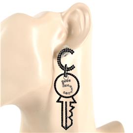Key Shape Earring