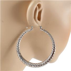 60 MM Metal Hoop Earring