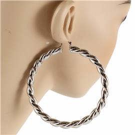 80 MM Metal Hoop Earring