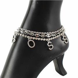 Boss Multy Layered Anklet
