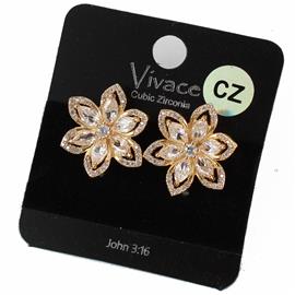 CZ Stud Earring