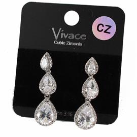 CZ Dangle Earring