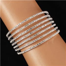 Rhinestones Cuff Bangle