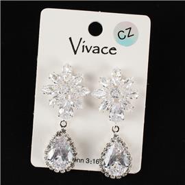 CZ Dangle Earring