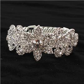 Rhinestones Cuff Bangle