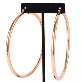 ""1.00" Metal Hoop Earring "