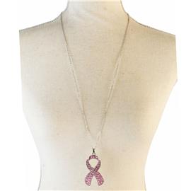 BCA Pink Ribbon Necklace