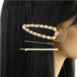 Pearl 3 Pcs Hair Pin