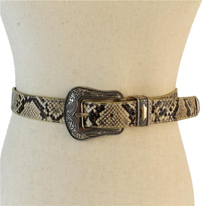 Snake Pattern Belt - DDFLimport.com (Wholesale Fashion Jewelry)