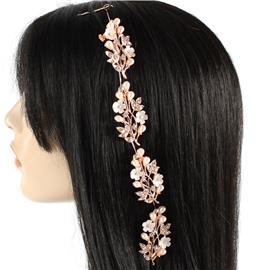 Pearl Flower Wired Hair