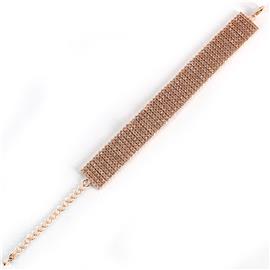 CZ 8 Lines Bracelet