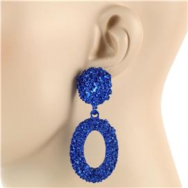 Oval Casting Earring
