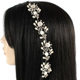Pearl Flower Wired Hair