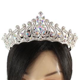 Crystal Teardrop Tiara