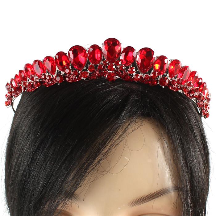 Crystal Teardrop Tiara Dandd Florida Import