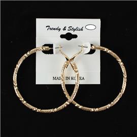 40MM Metal Hoop Earring