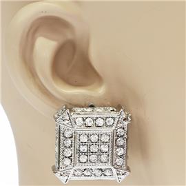 Chunky Square Earring