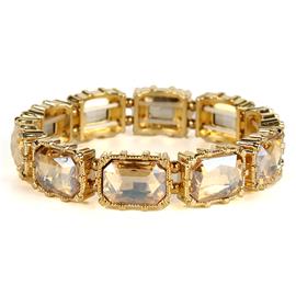 Crystal Rectangle Bracelet