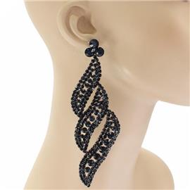 Crystal Long Chandelier Earring