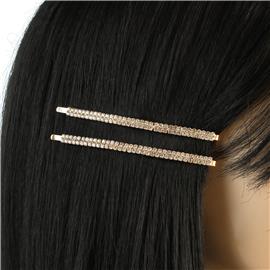 Rhinestone 2 Pcs Hair Pin
