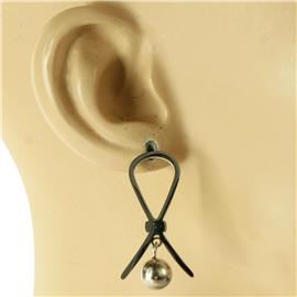 Stainless Steel Ribbon Earring