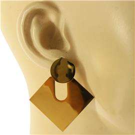 Stainless Steel Geometric Earring