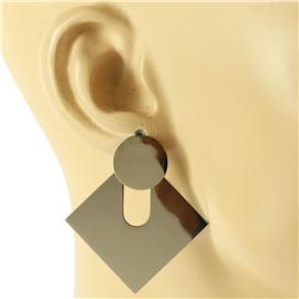Stainless Steel Geometric Earring