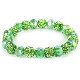 10mm Stones Ball Strech Bracelet