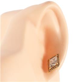 Cubic Zirconia Stud Earring