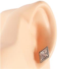 Cubic Zirconia Stud Earring