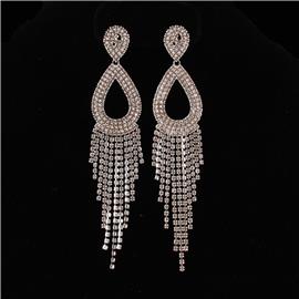 Rhinestones Chandelier Earring