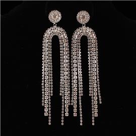 Rhinestones Chandelier Earring