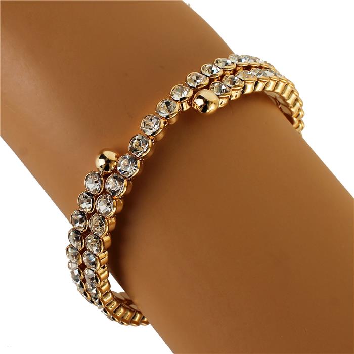 Crystal Wrap Bracelet - DDFLimport.com (Wholesale Fashion Jewelry)