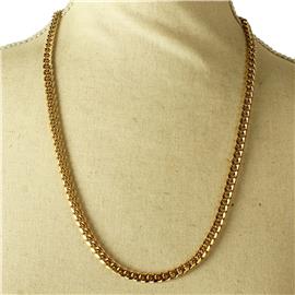 ""24" Stainless Steel Link Chain Necklace"